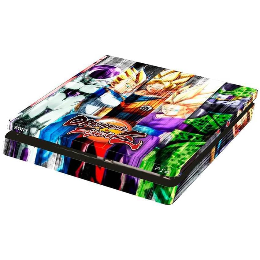 Calcomania Skin Ps4 Slim Consola Dbz Cs 414